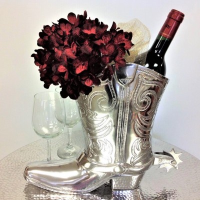 50774-1 - LARGE BOOT WINE HOLDER